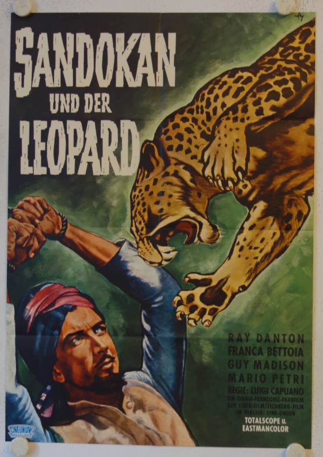 Sandokan und der Leopard originales deutsches Filmplakat